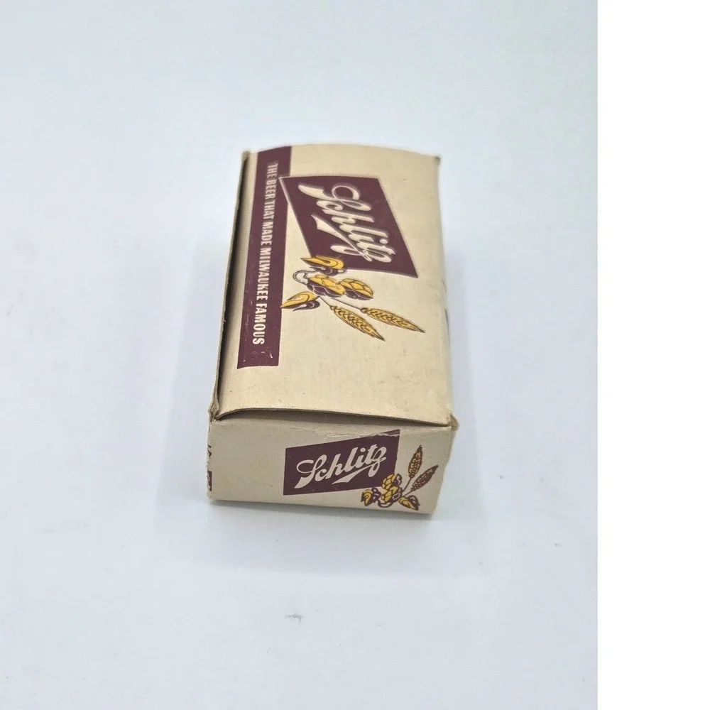 Vintage Schlitz Salt‎ and Pepper Shaker Set in Original Box